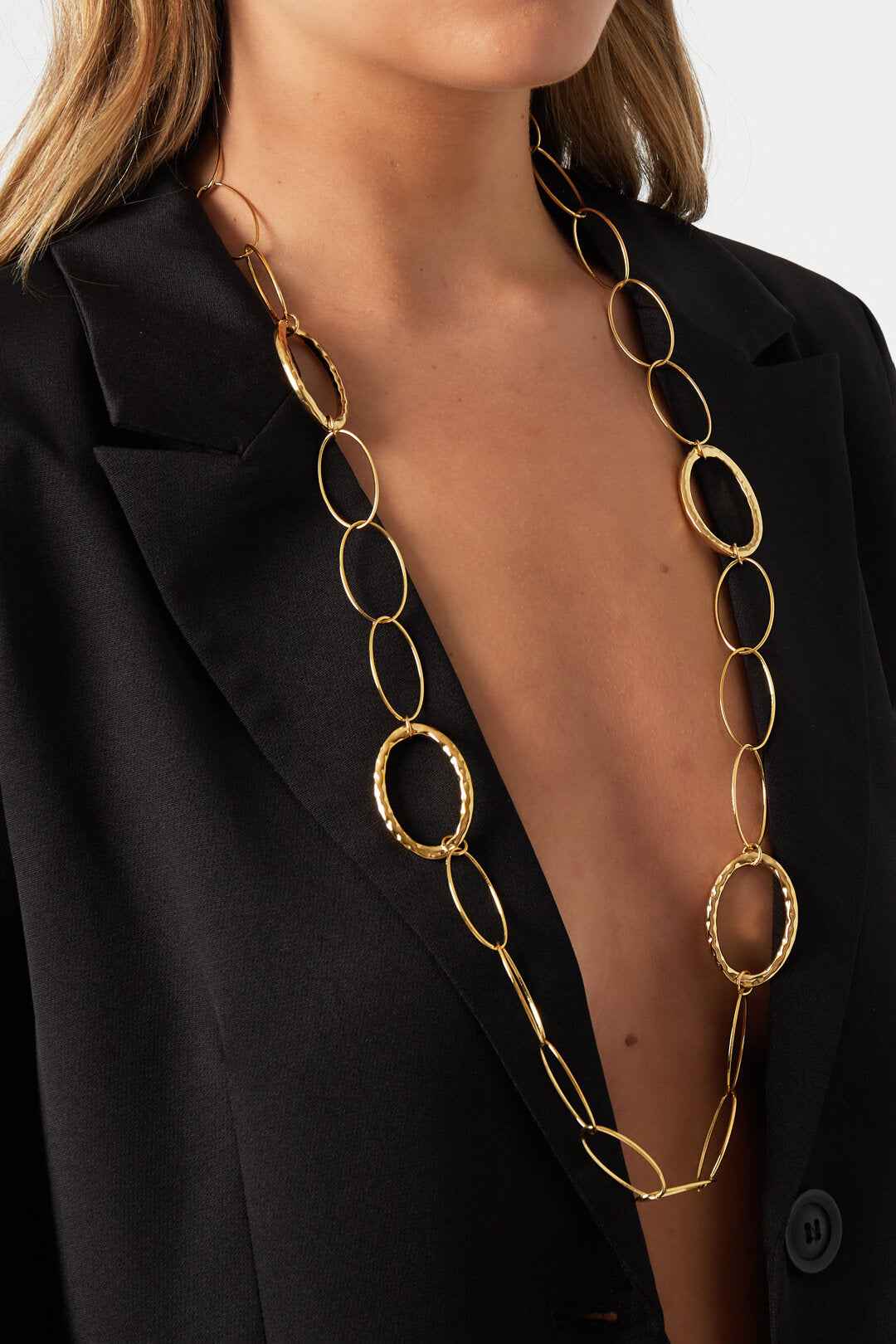 Ovale schakelketting