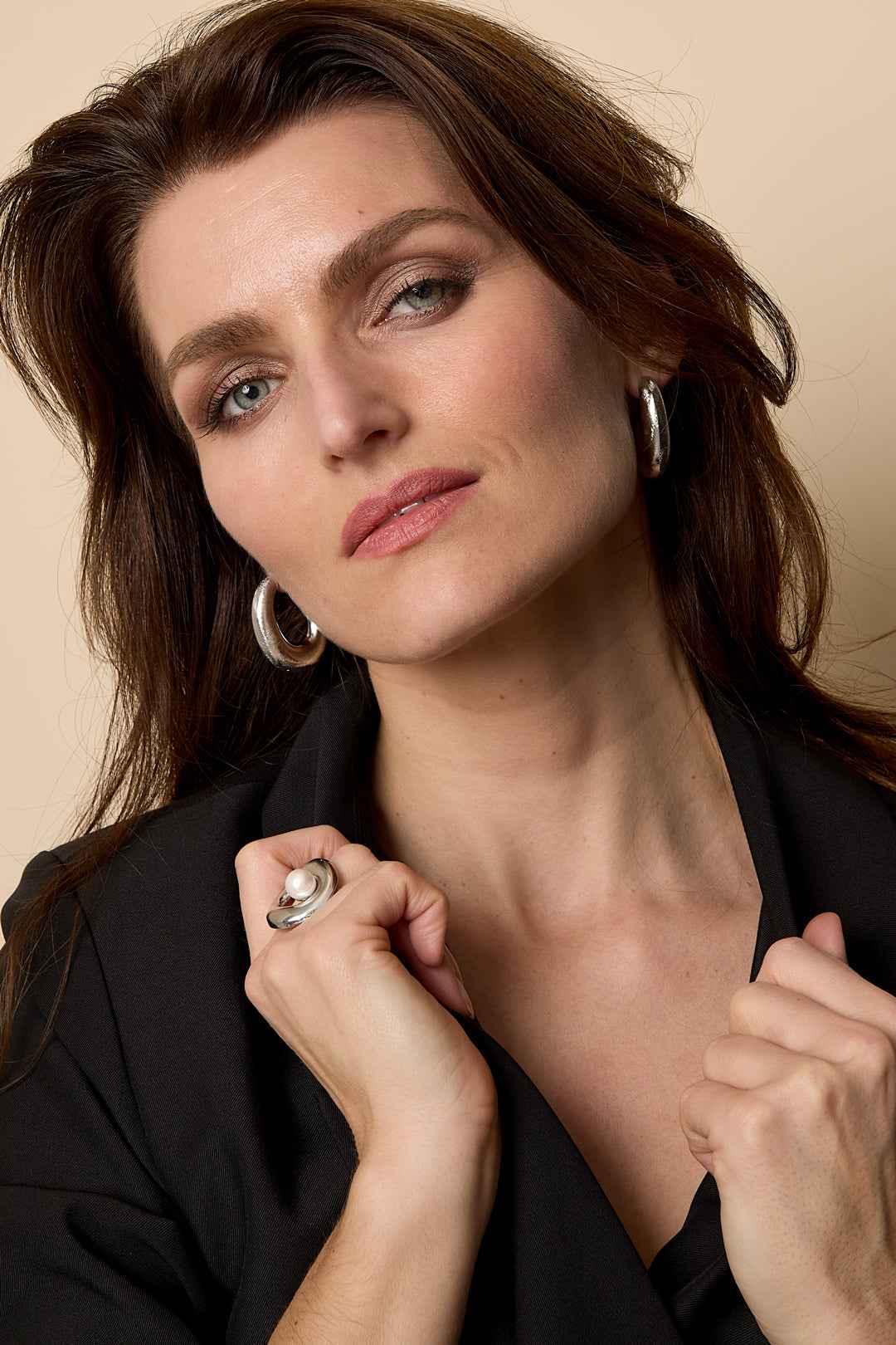 Hoop Earrings circle Casual Daily Simple Series Women's jewelry