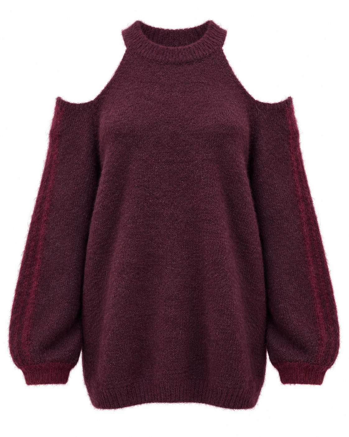 Trui Nova – Cold Shoulder Stripe