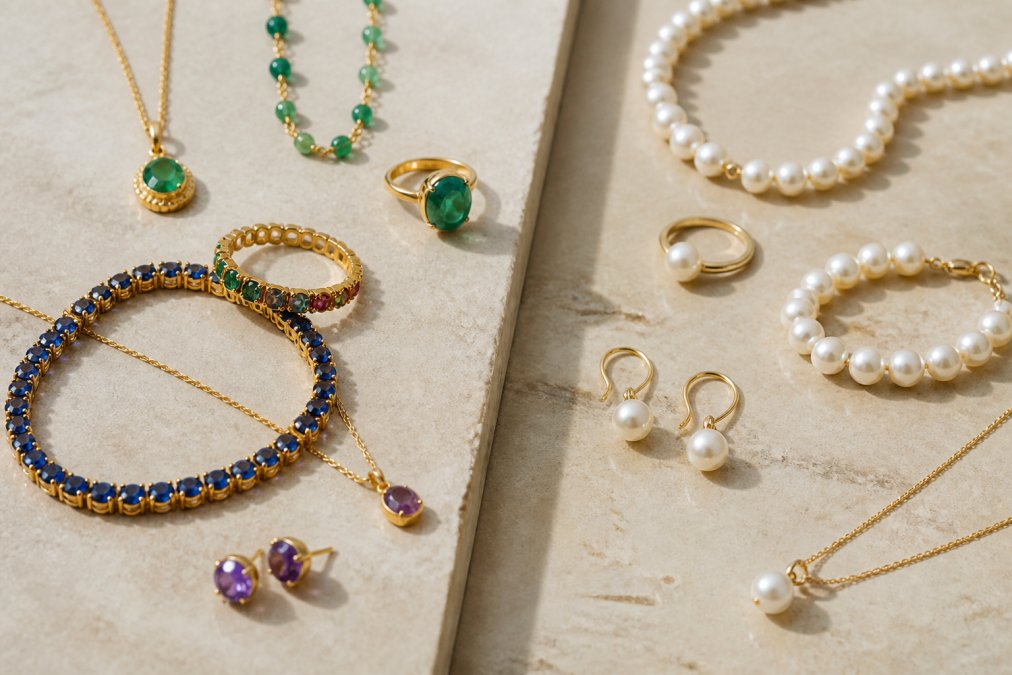 Edelsteen versus parel sieraden: trends 2026