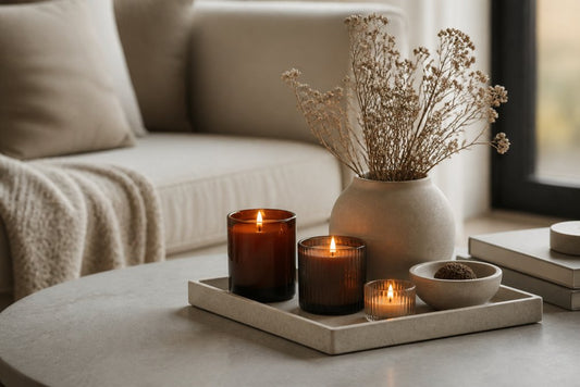 Tips voor interieurstyling met geurkaarsen: 7 stappen