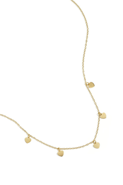 Elegant Heart Chain Necklace for Daily Wear