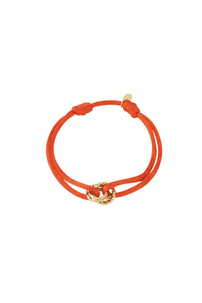 Armband met zonnige dagknoop