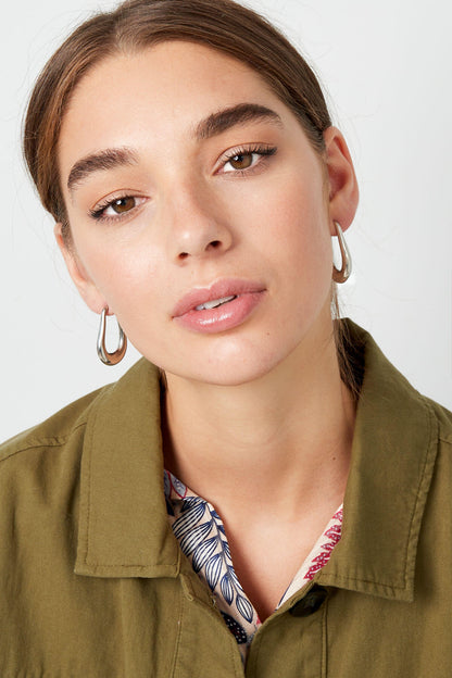 Elegant Irregular Hoop Earrings for Everyday Glam