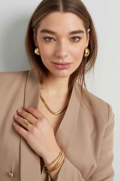 Elegant Stainless Steel Chain Bracelets for Everyday Glam