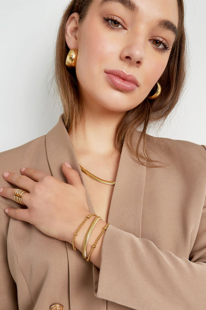 Elegant Stainless Steel Chain Bracelets for Everyday Glam