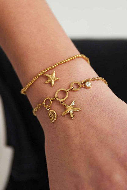 Elegant Silver & Gold Charm Bracelets for Every Occasion