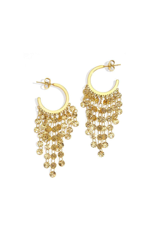 Elegant Tassel Dangle Earrings for Women - Lumé