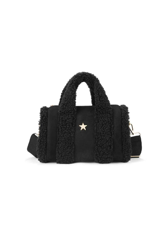 Chic Cotton Casual Shoulder Bag for Women - Fall/Winter