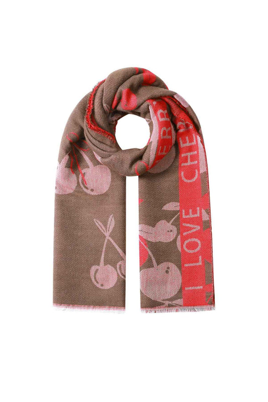 Soft Acrylic Winter Scarf for Women, Simple & Casual