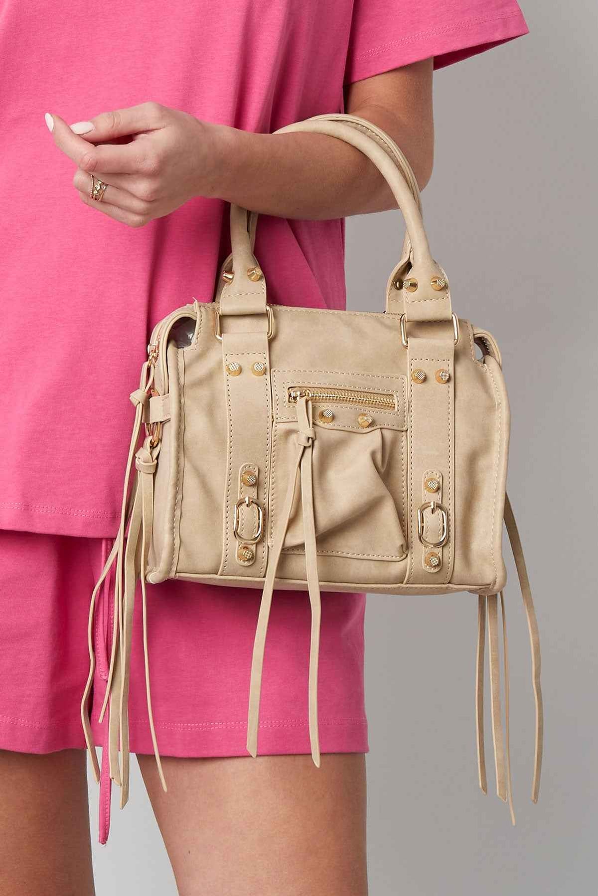 Spring Accent Fringe Tas