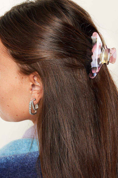 Haarclip gespot Blauw Sheet Material