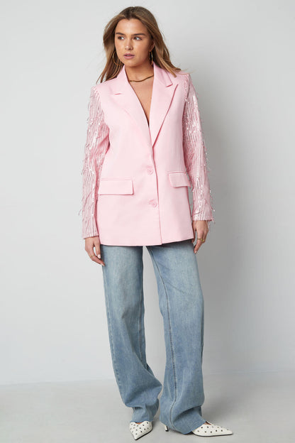 Stylish Pink, Red, Black Ladies' Suit Set