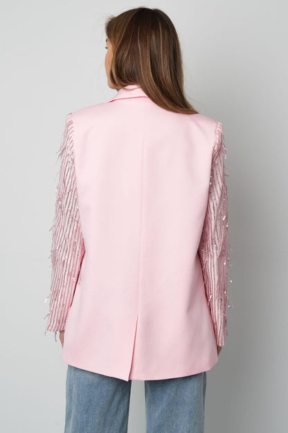 Stylish Pink, Red, Black Ladies' Suit Set