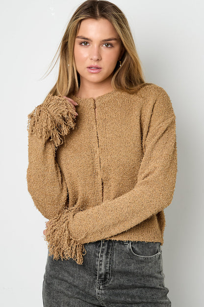 Soft Knitted Cardigan for Fall/Winter Comfort