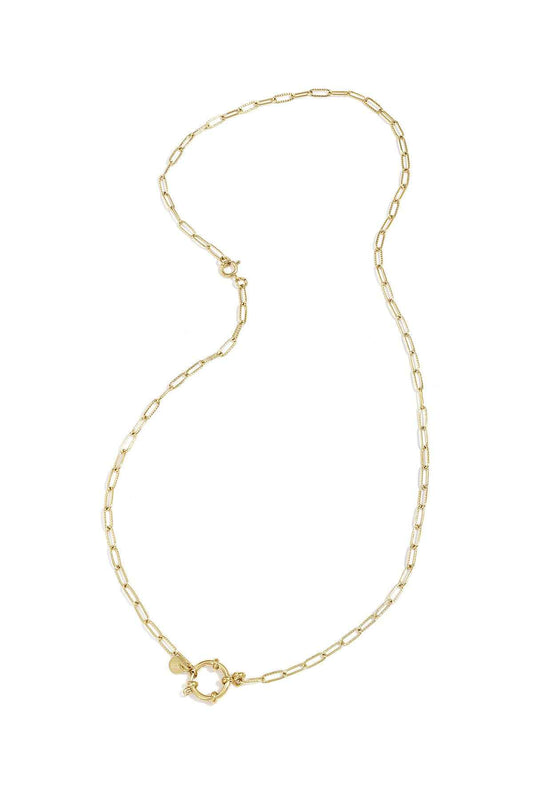 2-in-1 ketting en armband met ovale schakels