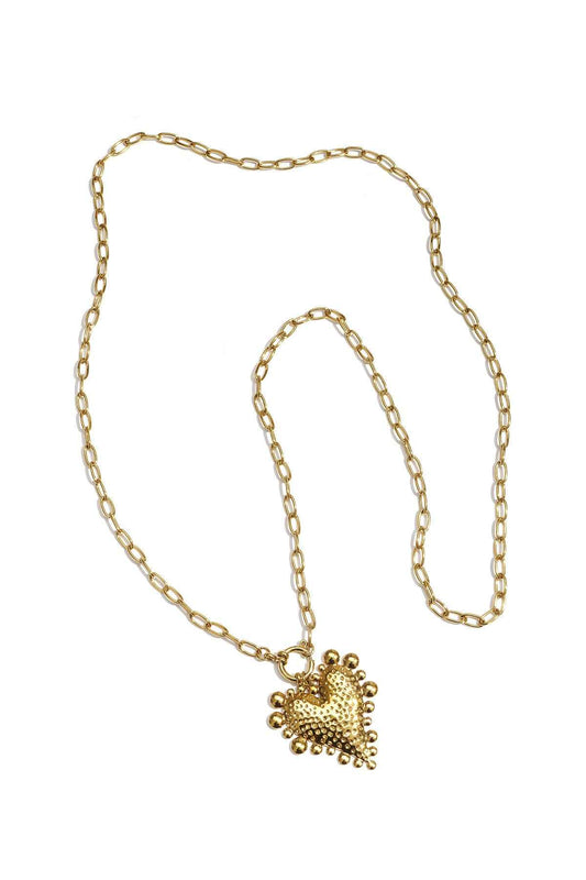 Elegant Gold Color Stainless Steel Long Necklace