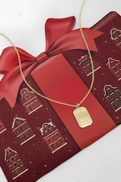 Ketting Amsterdamse grachtenpand