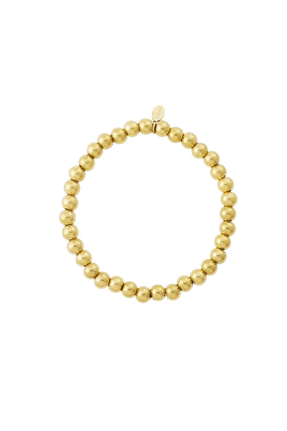 Elegant Beaded Bracelets for Women - Silver & Gold