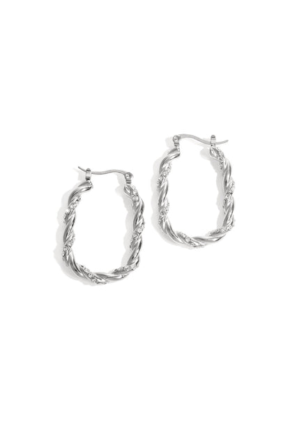 Stylish Silver & Gold Hoop Earrings for Everyday Wear