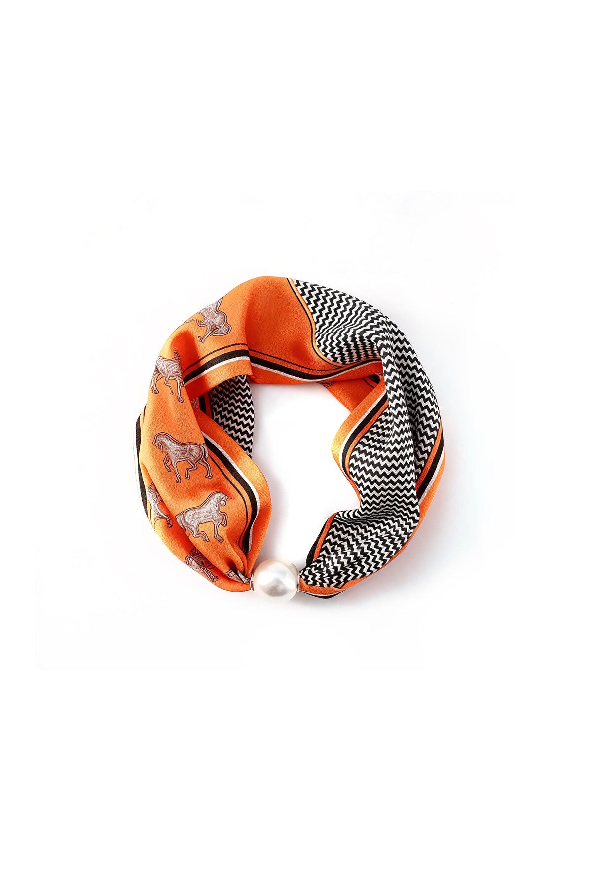 Zomersjaals met dierenprint, casual, polyester, dagelijkse accessoires