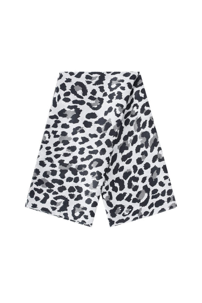 Elegant Leopard Print Summer Scarf for Women