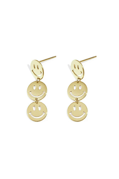Elegant Gold Dangle Earrings for Everyday Glam