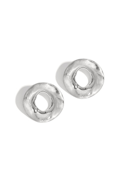 Elegant Circle Stud Earrings for Everyday Glamour