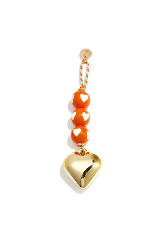 Tasbedeltjes in hartvorm, casual, acryl, dagelijkse accessoires