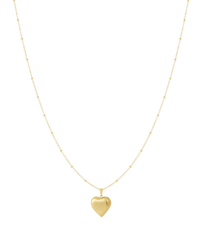Elegant Long Necklace in Silver & Gold for Everyday Wear