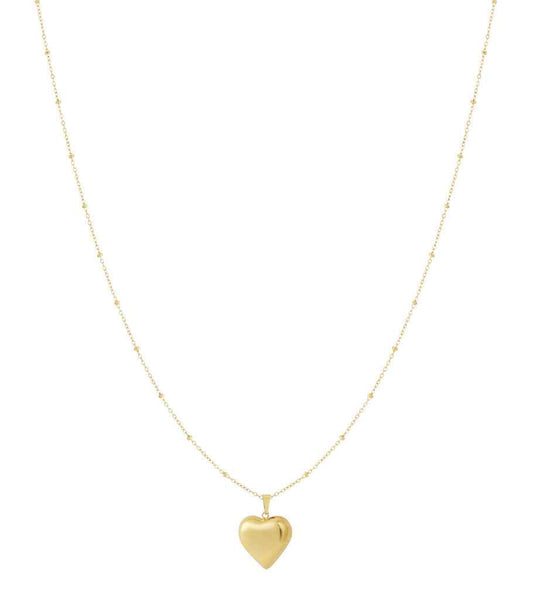 Elegant Long Necklace in Silver & Gold for Everyday Wear