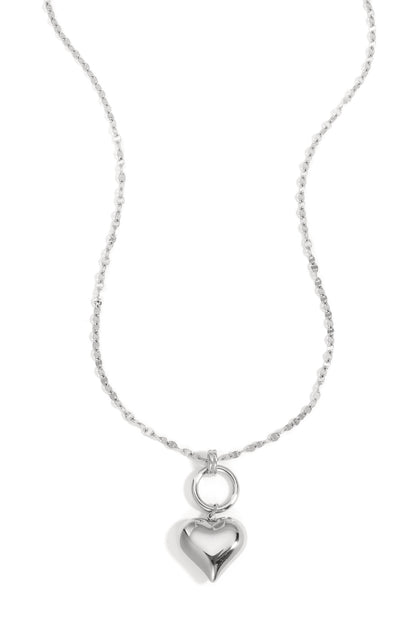 Elegant Heart Pendant Necklace for Daily Wear