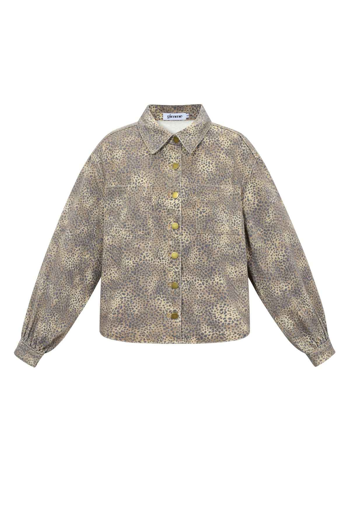 de cowgirl & dol op luipaardprint jeans