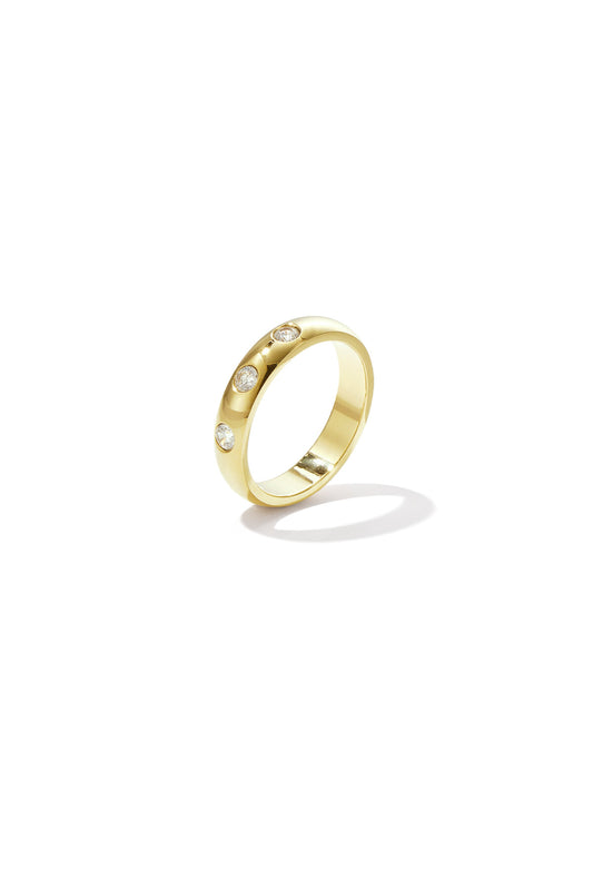 Statement ring met stenen