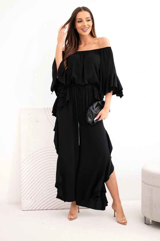 2-Delige Boho Set Zwart
