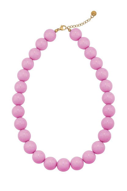 Necklace with large beads