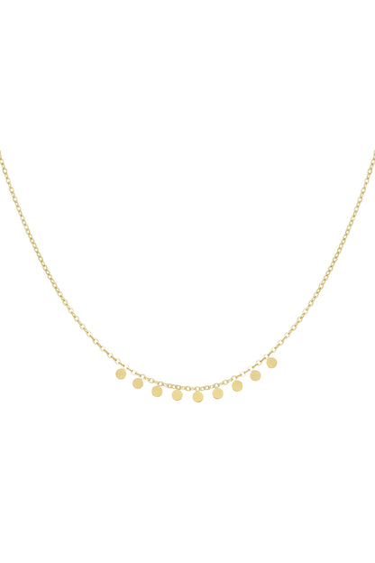 Elegant Stainless Steel Chain Necklace in Silver & Gold