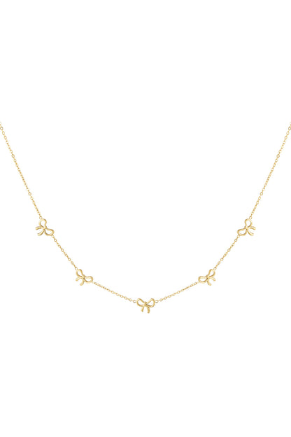 Elegant Stainless Steel Chain Necklace in Silver & Gold