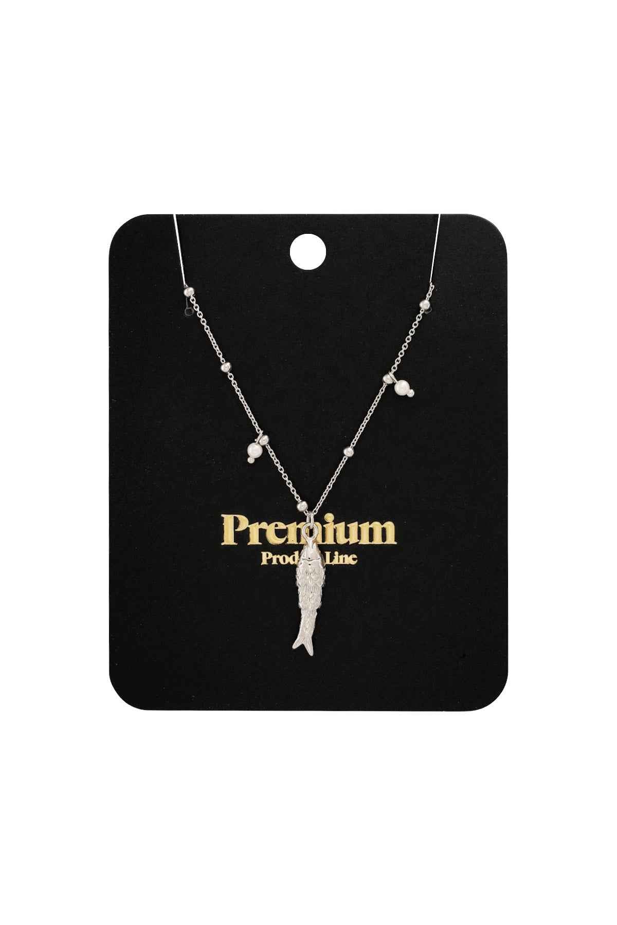 Elegant Fish Pendant Necklace - Simple & Stylish