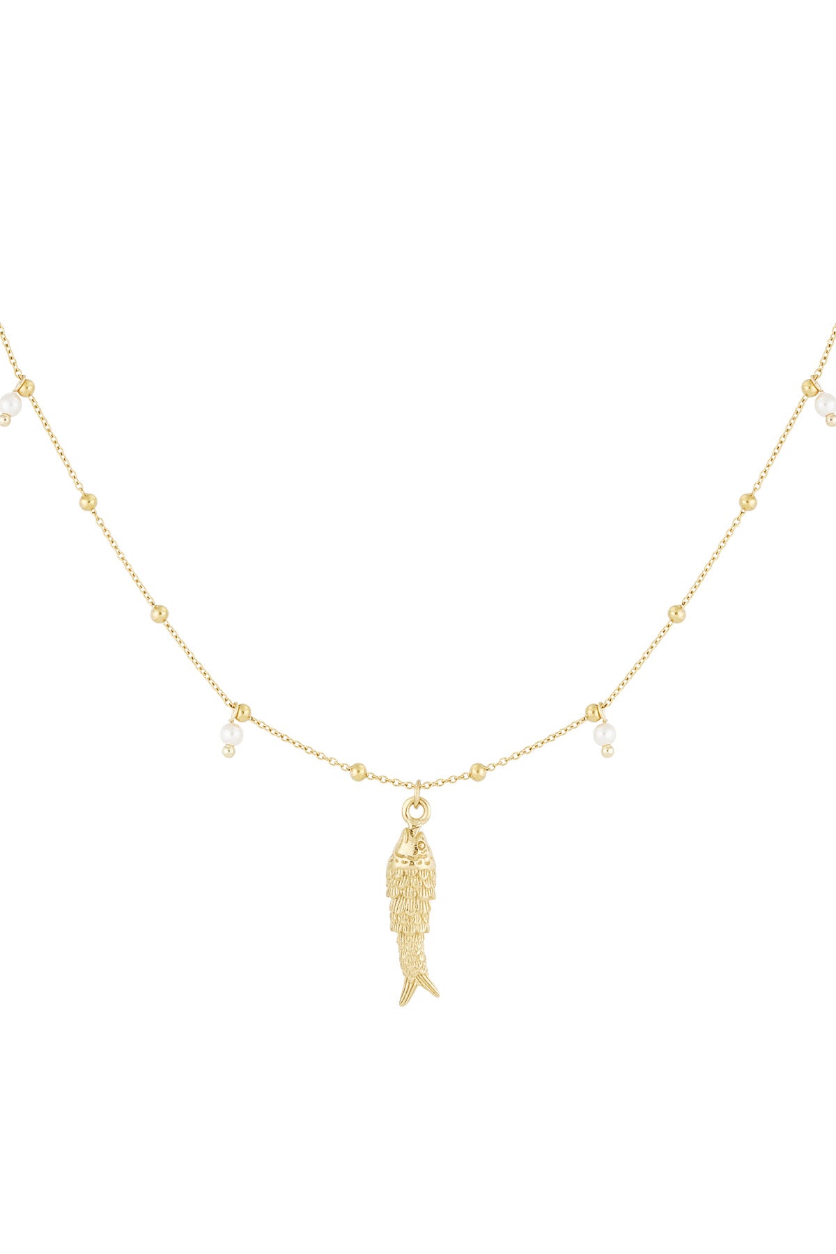 Elegant Fish Pendant Necklace - Simple & Stylish