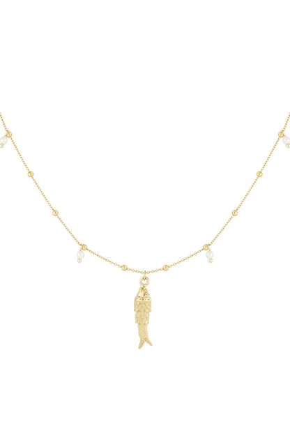 Elegant Fish Pendant Necklace - Simple & Stylish