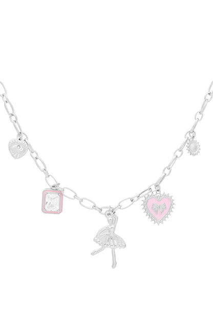 Elegant Heart Pendant Necklace for Women - Spring/Summer