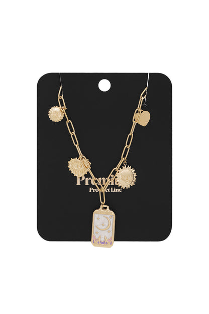 Elegant Stainless Steel Heart Pendant Necklace