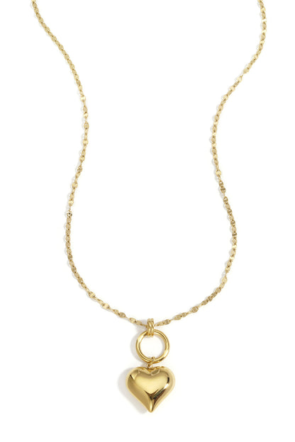 Elegant Heart Pendant Necklace for Daily Wear