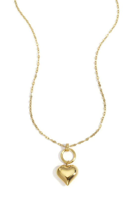 Elegant Heart Pendant Necklace for Daily Wear