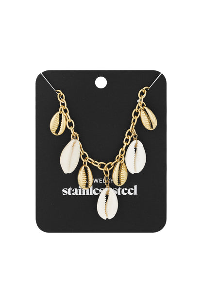 Elegant Oceanic Style Shell Necklace for Women