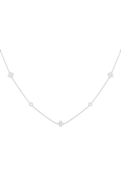Elegant Stainless Steel Clover Necklace for Daily Wear