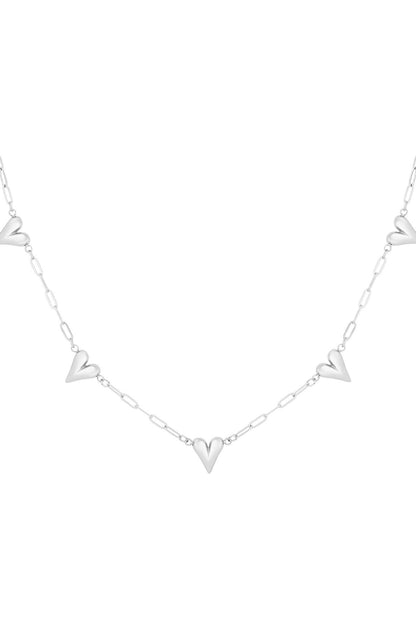 Stylish Heart Chain Necklace for Everyday Elegance
