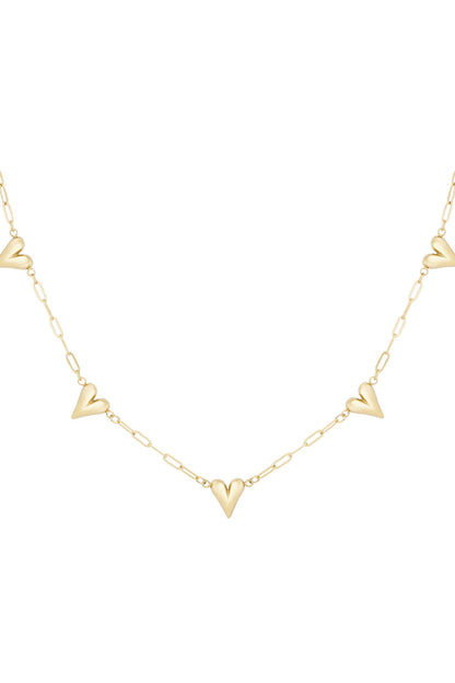Stylish Heart Chain Necklace for Everyday Elegance