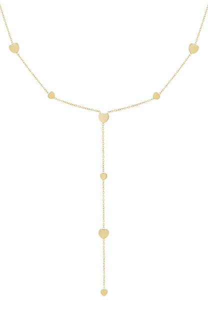 Charming Heart Pendant Necklace - All Fit, Simple & Casual